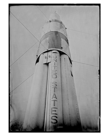 Saturn IB Rocket 8x10